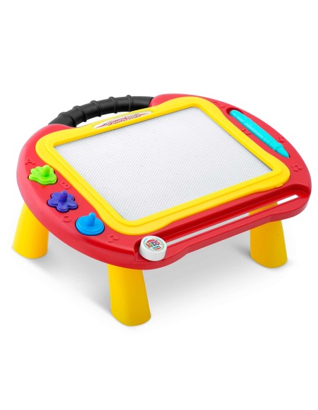 Znikopis lenta + Ricokids piešimo stalas - raudona Znikopis lenta + Ricokids piešimo stalas - raudona