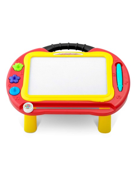 Znikopis lenta + Ricokids piešimo stalas - raudona Znikopis lenta + Ricokids piešimo stalas - raudona