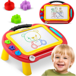 Znikopis lenta + Ricokids piešimo stalas - raudona