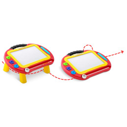 Znikopis lenta + Ricokids piešimo stalas - raudona