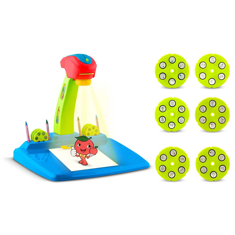 Ricokids 772001 piešimo projektorius - mėlynas