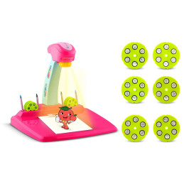 Ricokids 772000 piešimo projektorius - rožinis