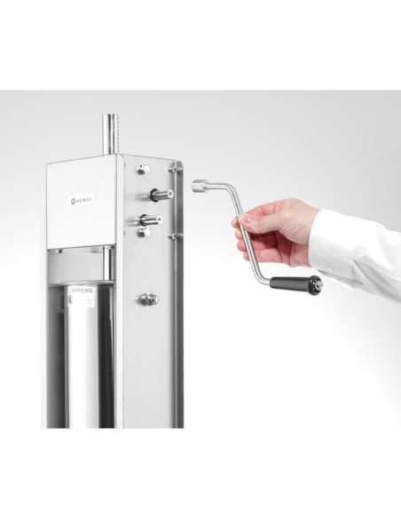 Vertikalus nerūdijančio plieno dešrų įdaru Profi Line 7L - Hendi 282090