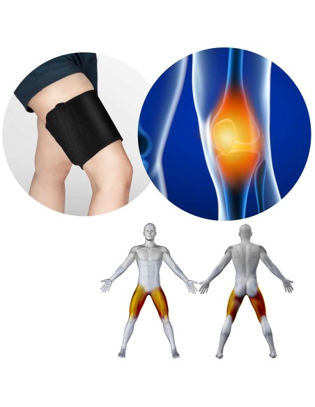 neopreno šlaunų tvarstis Neo-Sport 77193