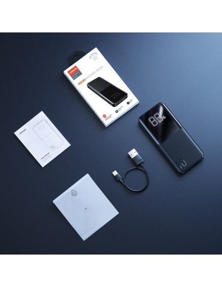 Maitinimo blokas 15W 10000mAh PD QC3.0 AFC juodas