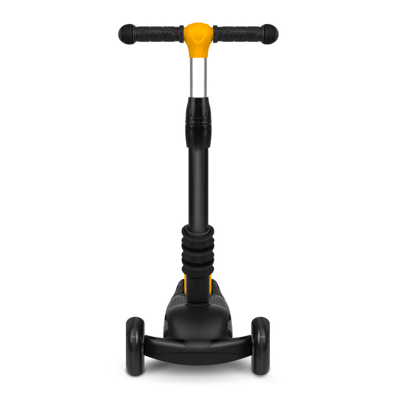Ricokids Cubi triratis paspirtukas - juodos ir oranžinės spalvos