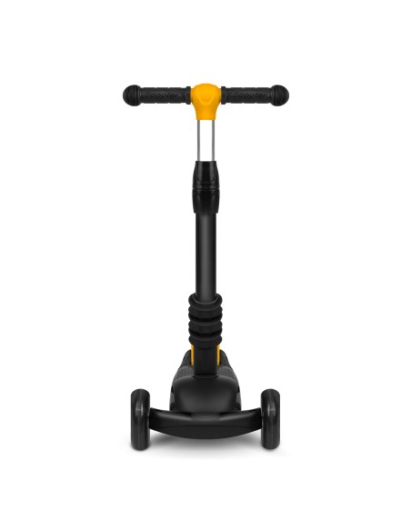 Ricokids Cubi triratis paspirtukas - juodos ir oranžinės spalvos Ricokids Cubi triratis paspirtukas - juodos ir oranžinės spalvos