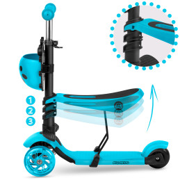Triratis paspirtukas Ricokids Buggy - turkis