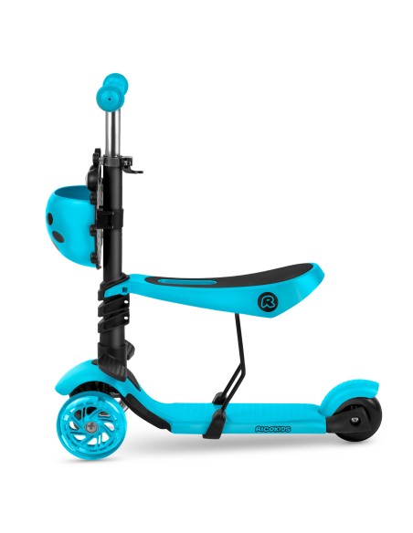 Triratis paspirtukas Ricokids Buggy - turkis Triratis paspirtukas Ricokids Buggy - turkis
