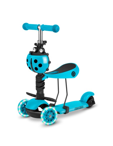 Triratis paspirtukas Ricokids Buggy - turkis Triratis paspirtukas Ricokids Buggy - turkis