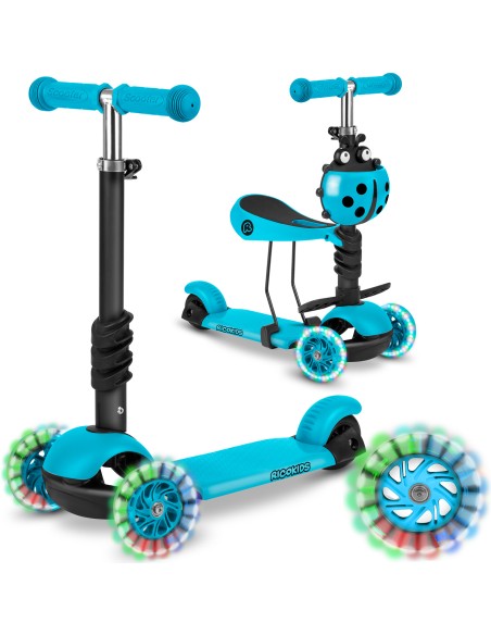 Triratis paspirtukas Ricokids Buggy - turkis Triratis paspirtukas Ricokids Buggy - turkis
