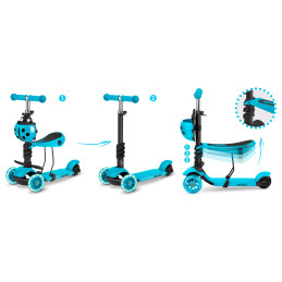 Triratis paspirtukas Ricokids Buggy - turkis