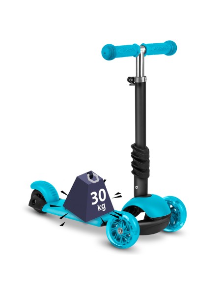 Triratis paspirtukas Ricokids Buggy - turkis Triratis paspirtukas Ricokids Buggy - turkis