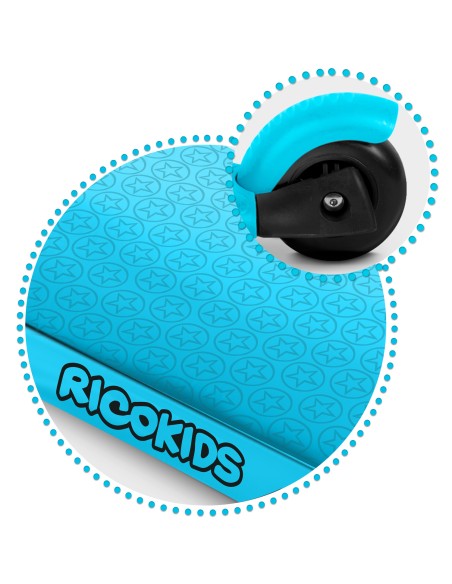 Triratis paspirtukas Ricokids Buggy - turkis Triratis paspirtukas Ricokids Buggy - turkis