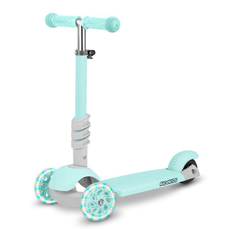 Triratis paspirtukas Ricokids Buggy - mėtinis