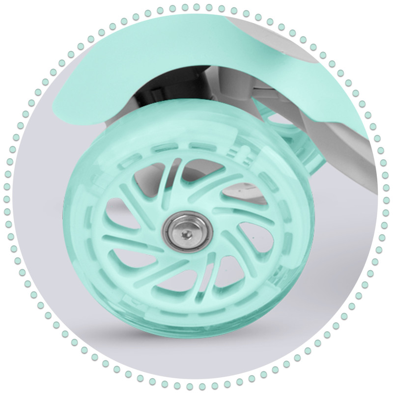 Triratis paspirtukas Ricokids Buggy - mėtinis
