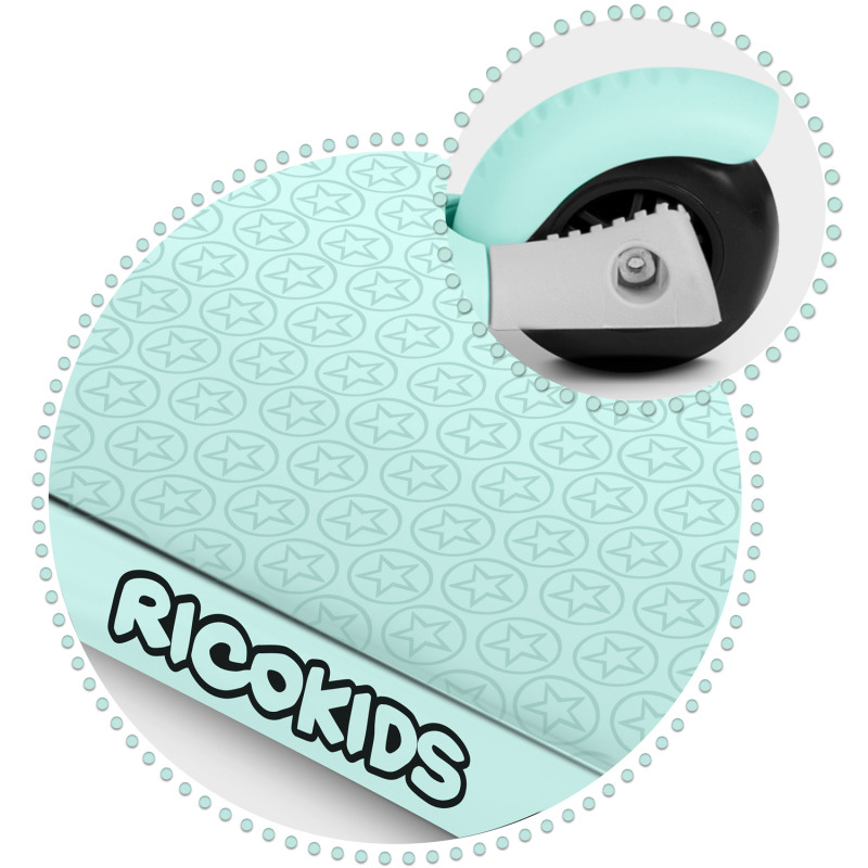 Triratis paspirtukas Ricokids Buggy - mėtinis