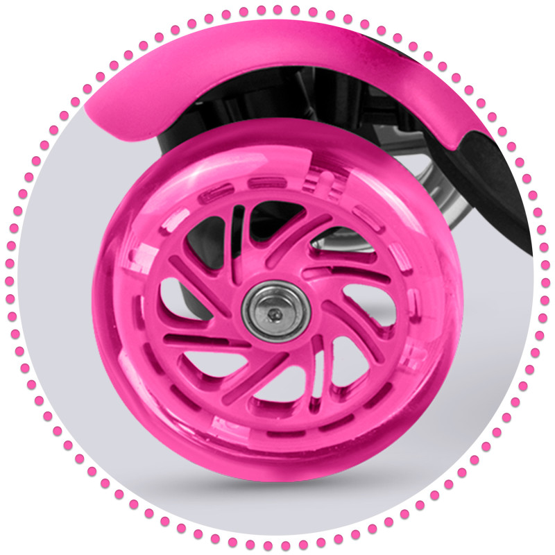 Ricokids Buggy triratis paspirtukas - rožinis