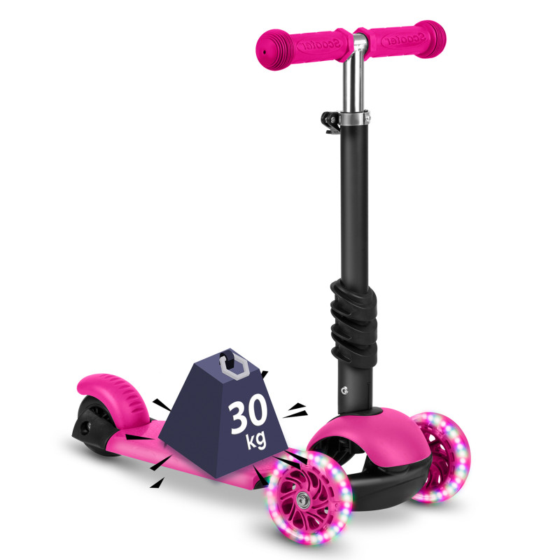Ricokids Buggy triratis paspirtukas - rožinis