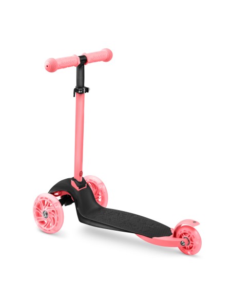 Triratis paspirtukas Ricokids Loco - rožinis Triratis paspirtukas Ricokids Loco - rožinis