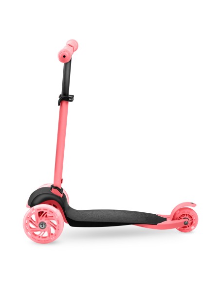 Triratis paspirtukas Ricokids Loco - rožinis Triratis paspirtukas Ricokids Loco - rožinis