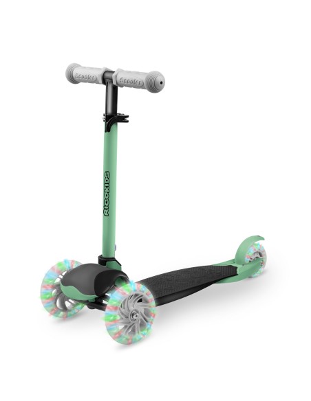 Triratis paspirtukas Ricokids Loco - žalias Triratis paspirtukas Ricokids Loco - žalias