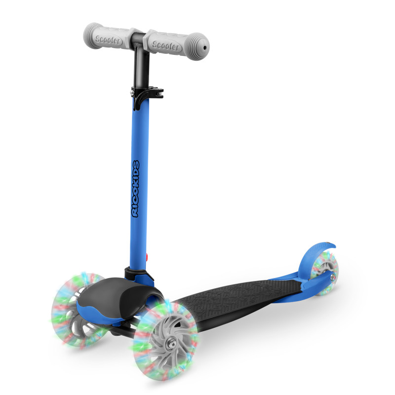 Triratis paspirtukas Ricokids Loco - mėlynas