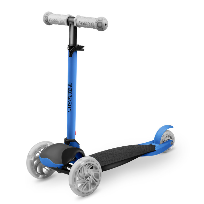 Triratis paspirtukas Ricokids Loco - mėlynas