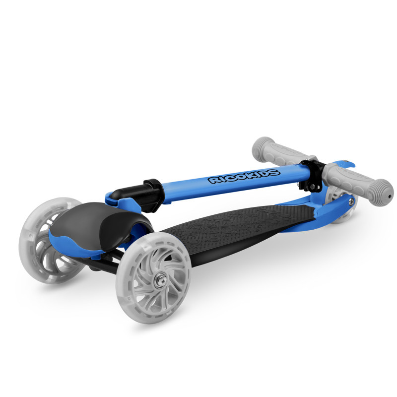 Triratis paspirtukas Ricokids Loco - mėlynas