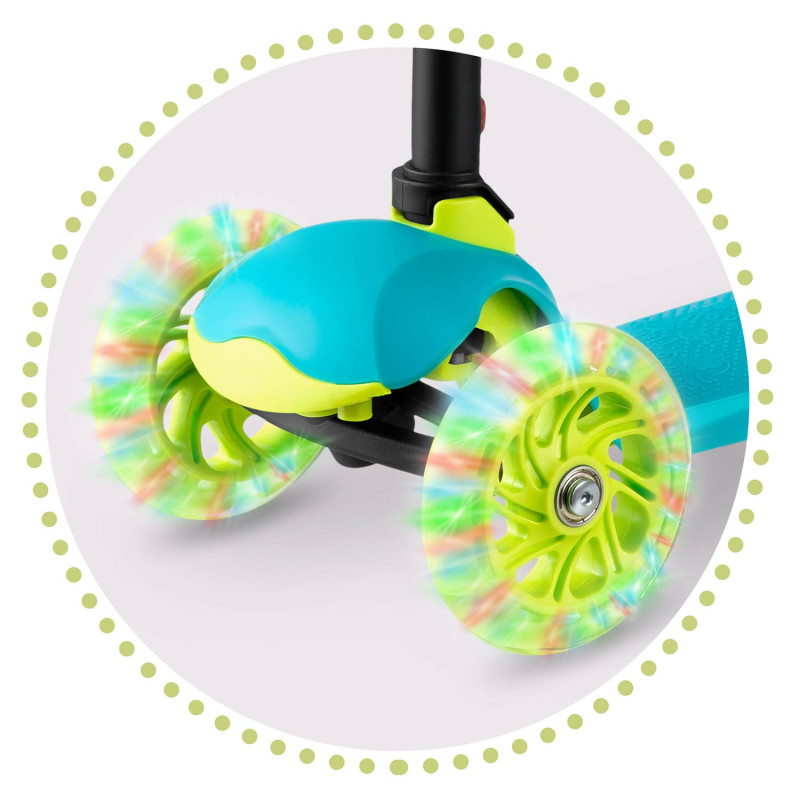 Triratis paspirtukas Ricokids Loco - turkis