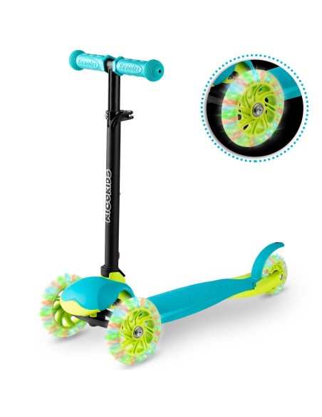 Triratis paspirtukas Ricokids Loco - turkis Triratis paspirtukas Ricokids Loco - turkis