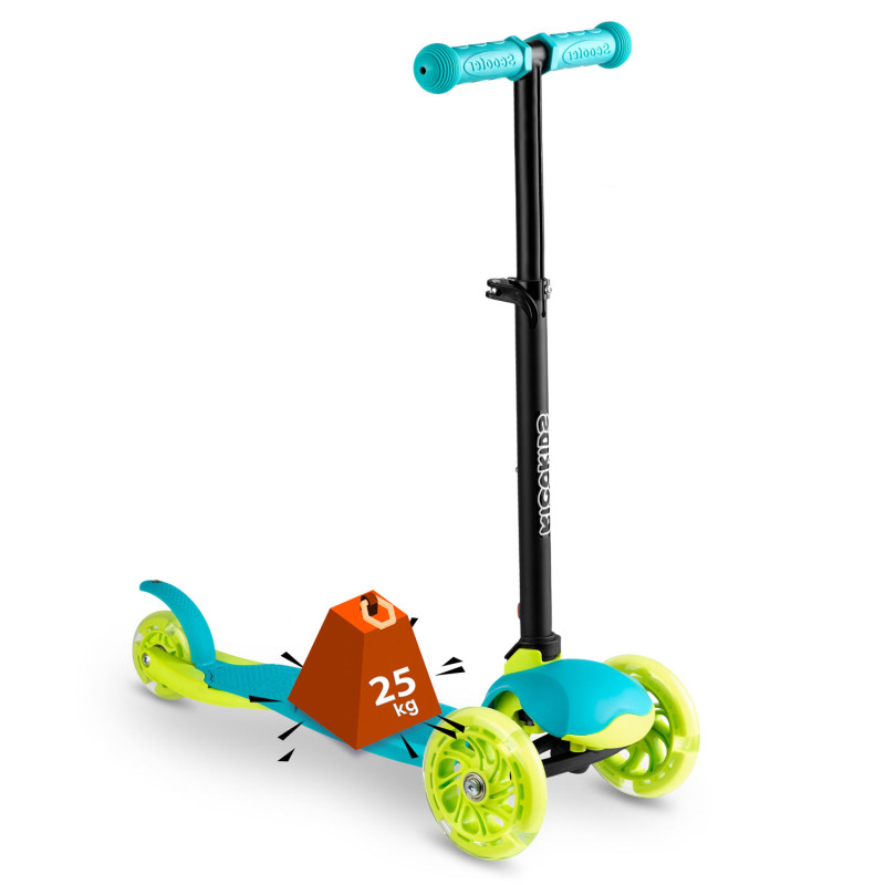 Triratis paspirtukas Ricokids Loco - turkis