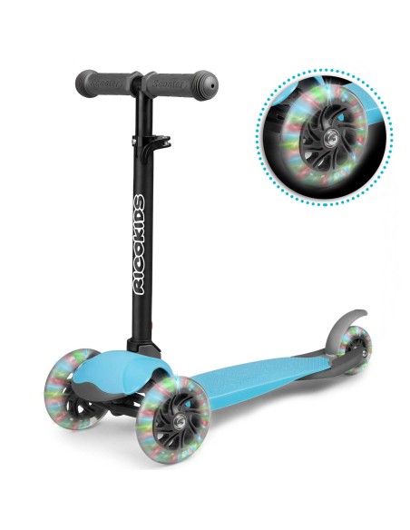 Triratis paspirtukas Ricokids Loco - mėlynas Triratis paspirtukas Ricokids Loco - mėlynas