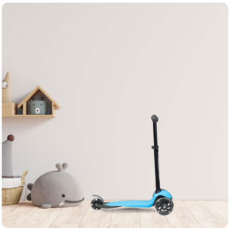Triratis paspirtukas Ricokids Loco - mėlynas