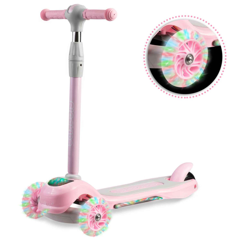 Triratis paspirtukas Ricokids Piko - rožinis