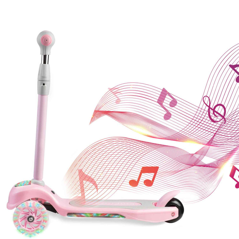 Triratis paspirtukas Ricokids Piko - rožinis