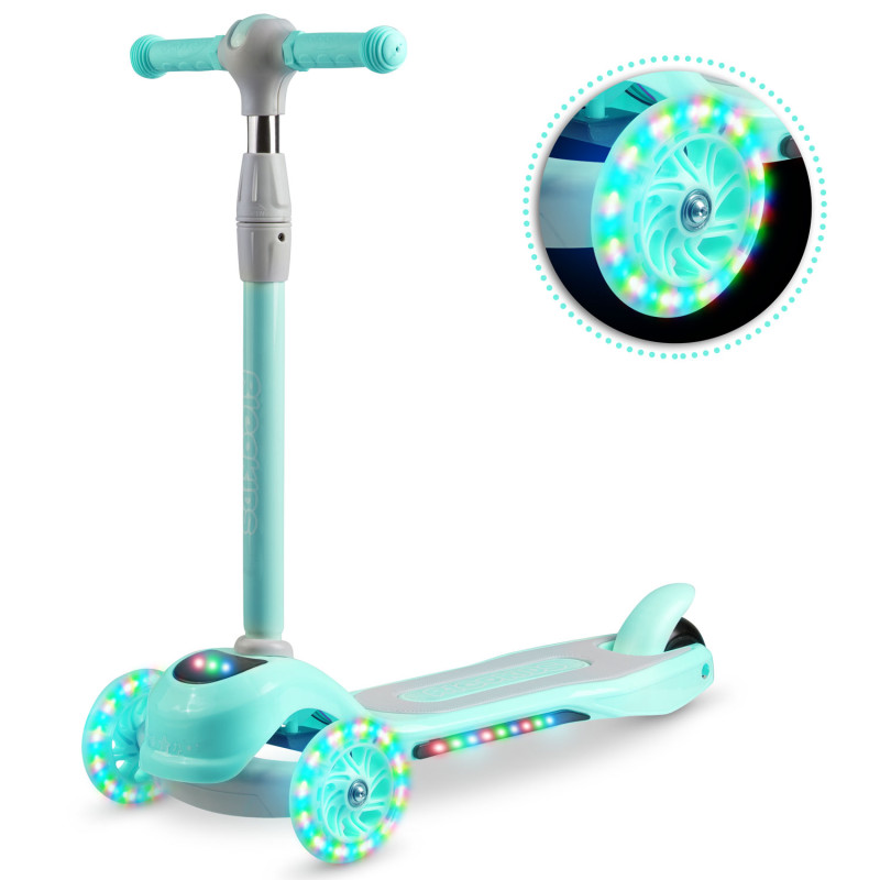 Triratis paspirtukas Ricokids Piko - mėtinis