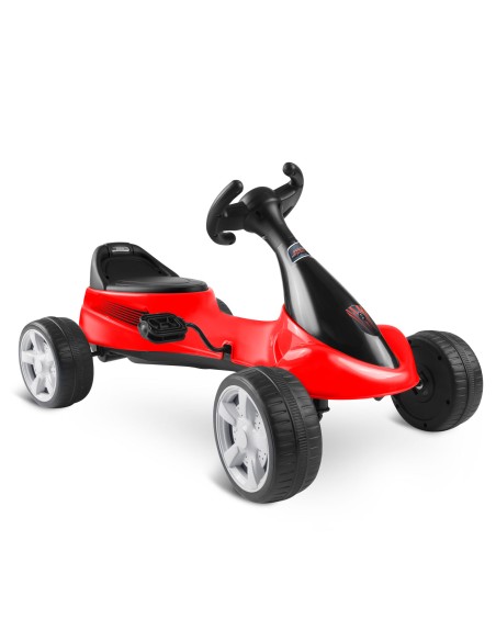 Vaikiškas pedalinis gokartas RK-595 raudonas