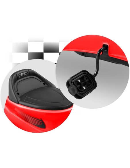 Vaikiškas pedalinis gokartas RK-595 raudonas