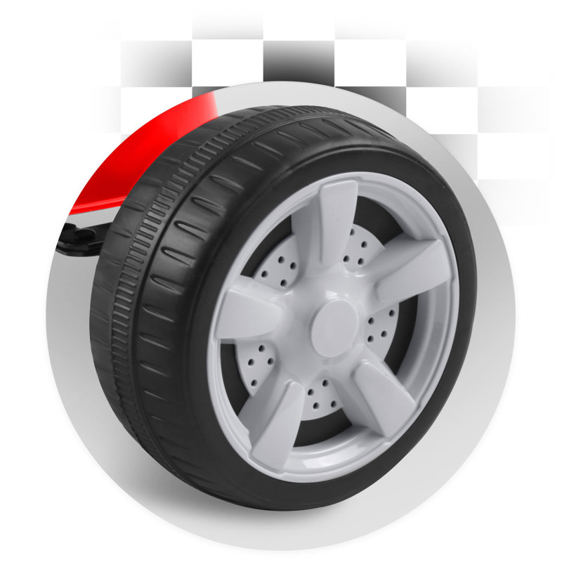 Vaikiškas pedalinis gokartas RK-595 raudonas