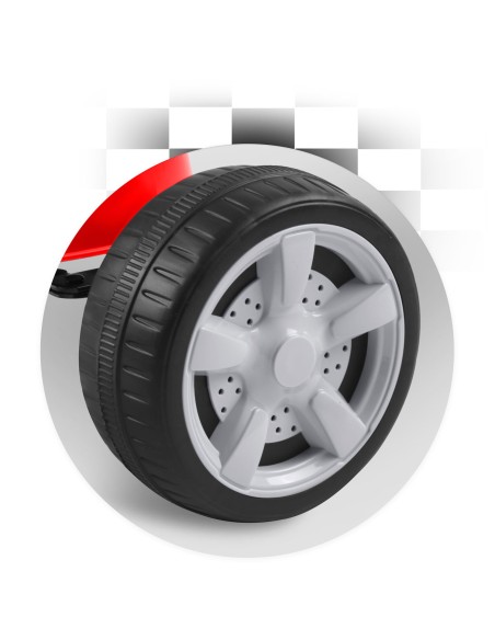 Vaikiškas pedalinis gokartas RK-595 raudonas