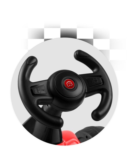Vaikiškas pedalinis gokartas RK-595 raudonas