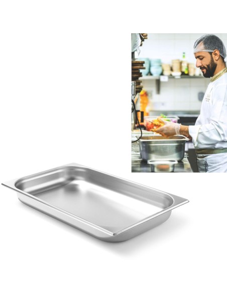 GN 1/1 nerūdijančio plieno konteineris Profi Line aukštis 65 mm - Hendi 801239