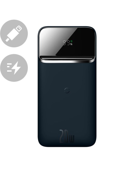 Magnetinis maitinimo blokas 10000mAh 20W Overseas Edition USB laidas USB-C tamsiai mėlynas Magnetinis maitinimo blokas 10000mAh 20W Overseas Edition USB laidas USB-C tamsiai mėlynas