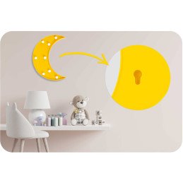Naktinė lempa mėnulis Nukido 740920