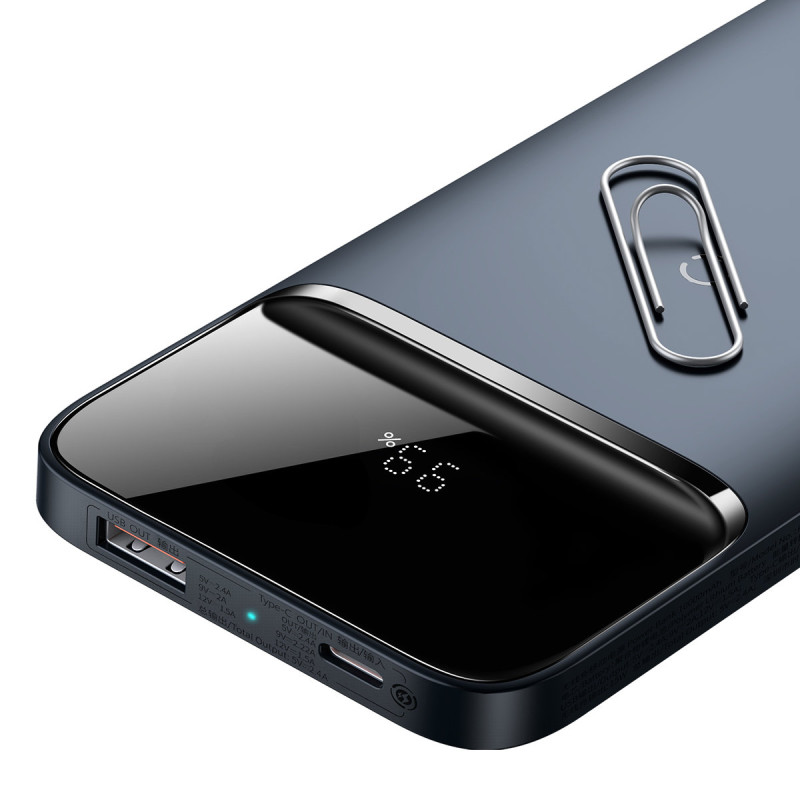 Magnetinis maitinimo blokas 10000mAh 20W Overseas Edition USB laidas USB-C tamsiai mėlynas
