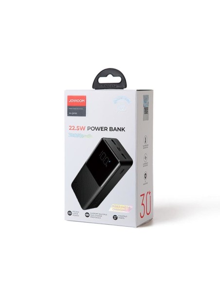 Powerbank 30000mAh 22,5W PD QC3.0 AFC juoda