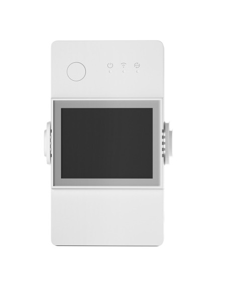WiFi relė su drėgmės ir temperatūros matavimo funkcija 16A RJ9 4P4C balta THR316D