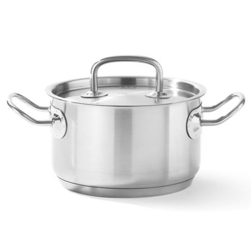 Kitchen Line vidutinis puodas su dangčiu 3,5 l sk. 200 x 115 h – Hendi 836200