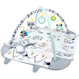 Mokomasis interaktyvus kilimėlis 110 x 100 cm Ricokids triušis